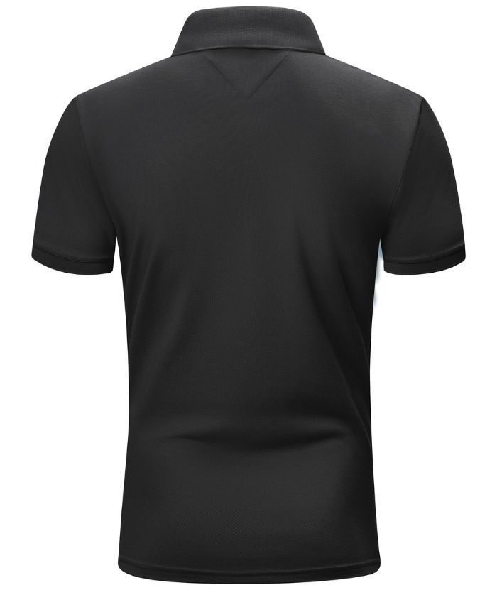 ZITY Men's Button Up Dri Fit Polo Shirt-CEMPO01623