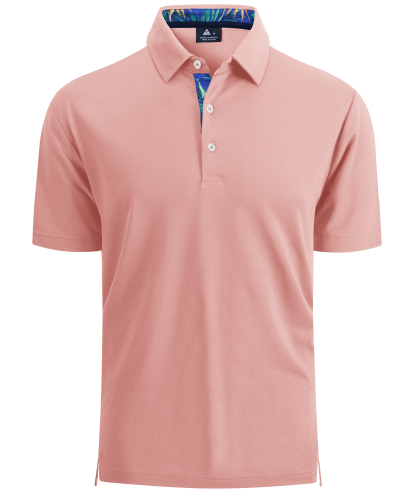 ZITY Men's Button Up Dri Fit Polo Shirt-CFMPO00053