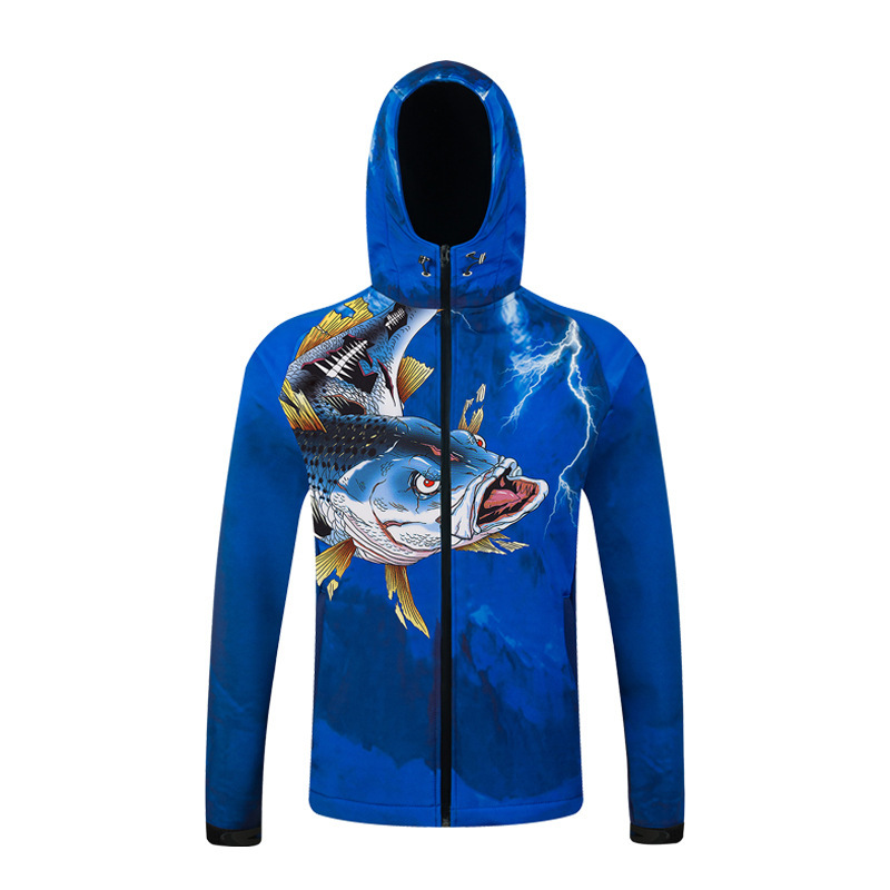 ZITY Men's Soft Shell Fleece Fishing Jacket-DUWSU06496