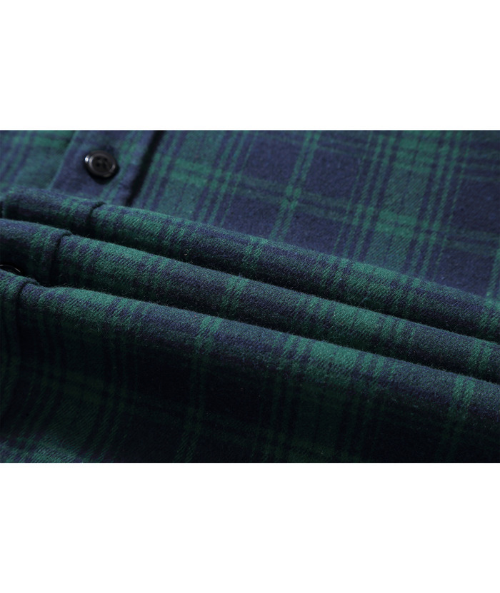 ZITY Men's Plaid Hooded Long Sleeve Button Down Flannel Shirt-ZPK000014 | Zitysports