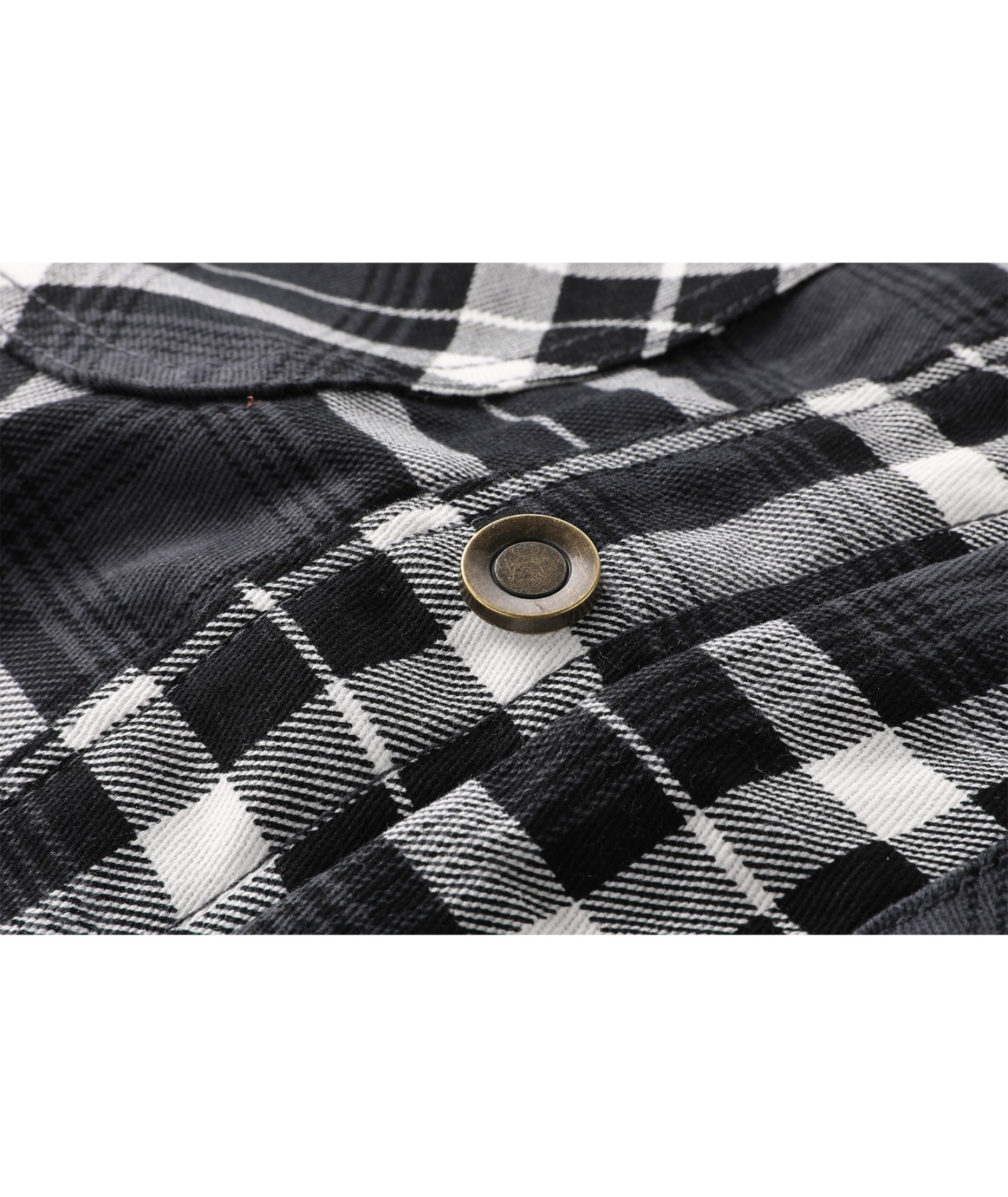 ZITY Men's Long Sleeve Hooded Plaid Fleece Hoodie-AUMPJ00587