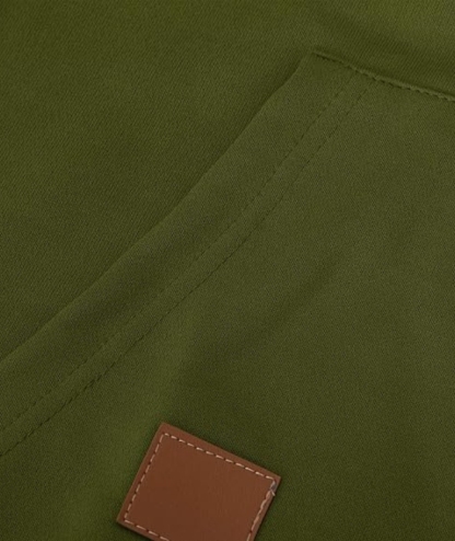 ZITY Men's Half Zipper Vintage Casual Multi-Pockets Hoodie-DUMFH04894 | Zitysports