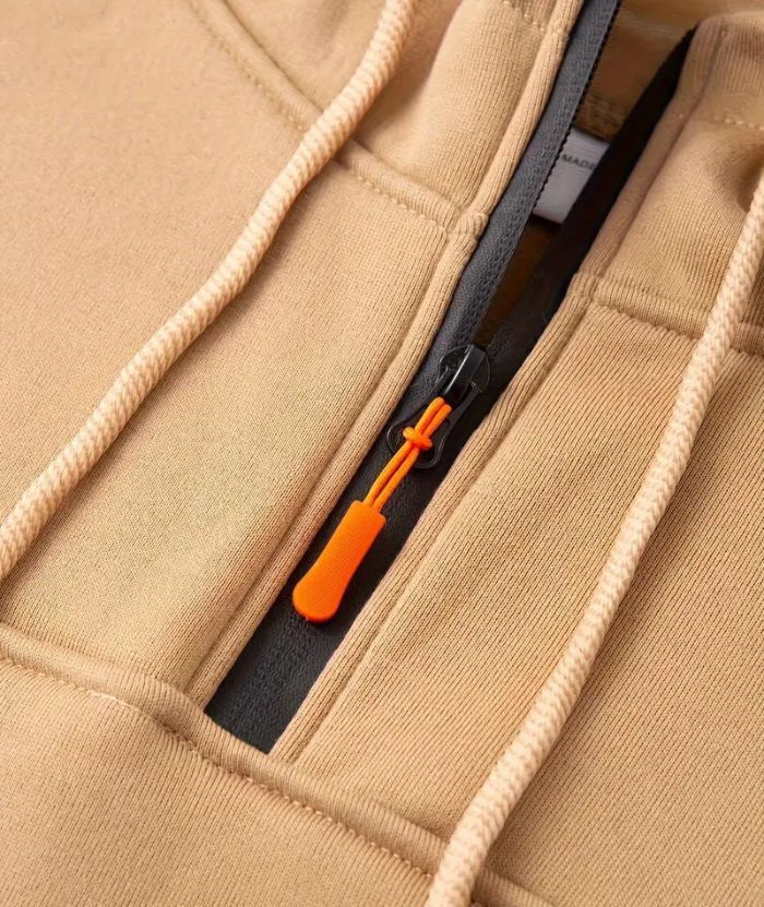 ZITY Men's Long Sleeve Breathable Casual Hoodie with Kangaroo Pocket-DUMFH04948|Zitysports