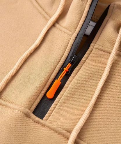 ZITY Men's Long Sleeve Breathable Casual Hoodie with Kangaroo Pocket-DUMFH04948|Zitysports