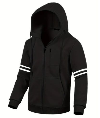 ZITY Men's Soft Fleece Fashion Zip Up Sweater Hoodie-DUMFH04956|Zitysports