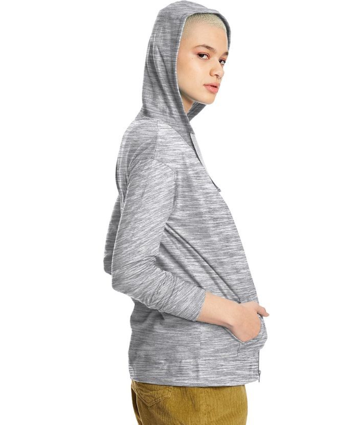 ZITY Women's Light Weight Long Sleeve Full Zipper Casual Hoodie-DUWHD04912|Zitysports