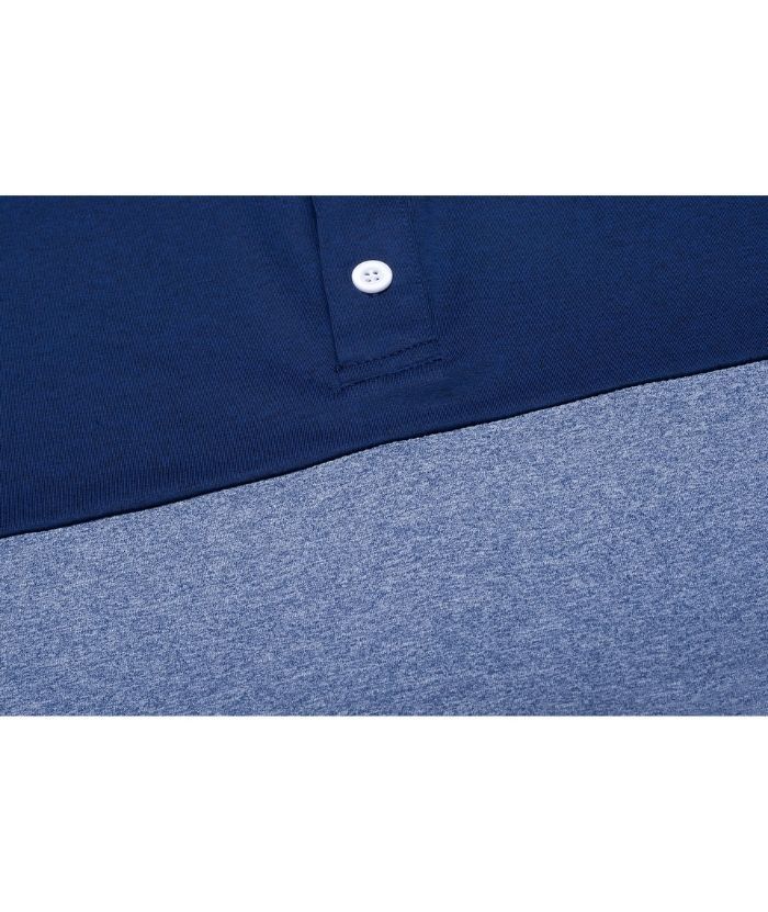ZITY Men's Color Block Dri Fit Polo Shirt-APOH700109