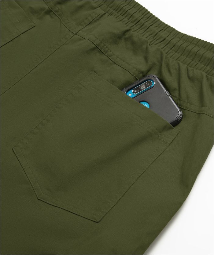 ZITY Men's Loose Fit Men's Drawstring Cargo Shorts-CEMGS05458