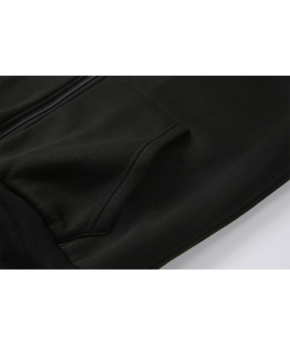 ZITY Women's Long Sleeve Solid Color Fleece Hoodie-CUWFH01440