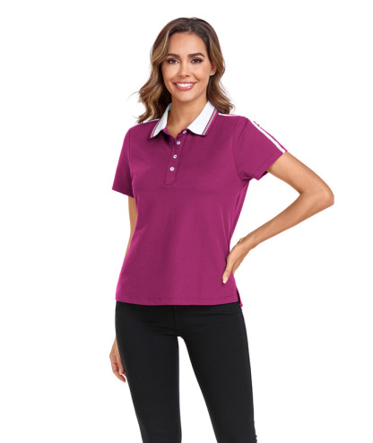 ZITY Women's Plus Size Polo Short Sleeve Quick Dry Sport Shirt-ZPK007786 | Zitysports