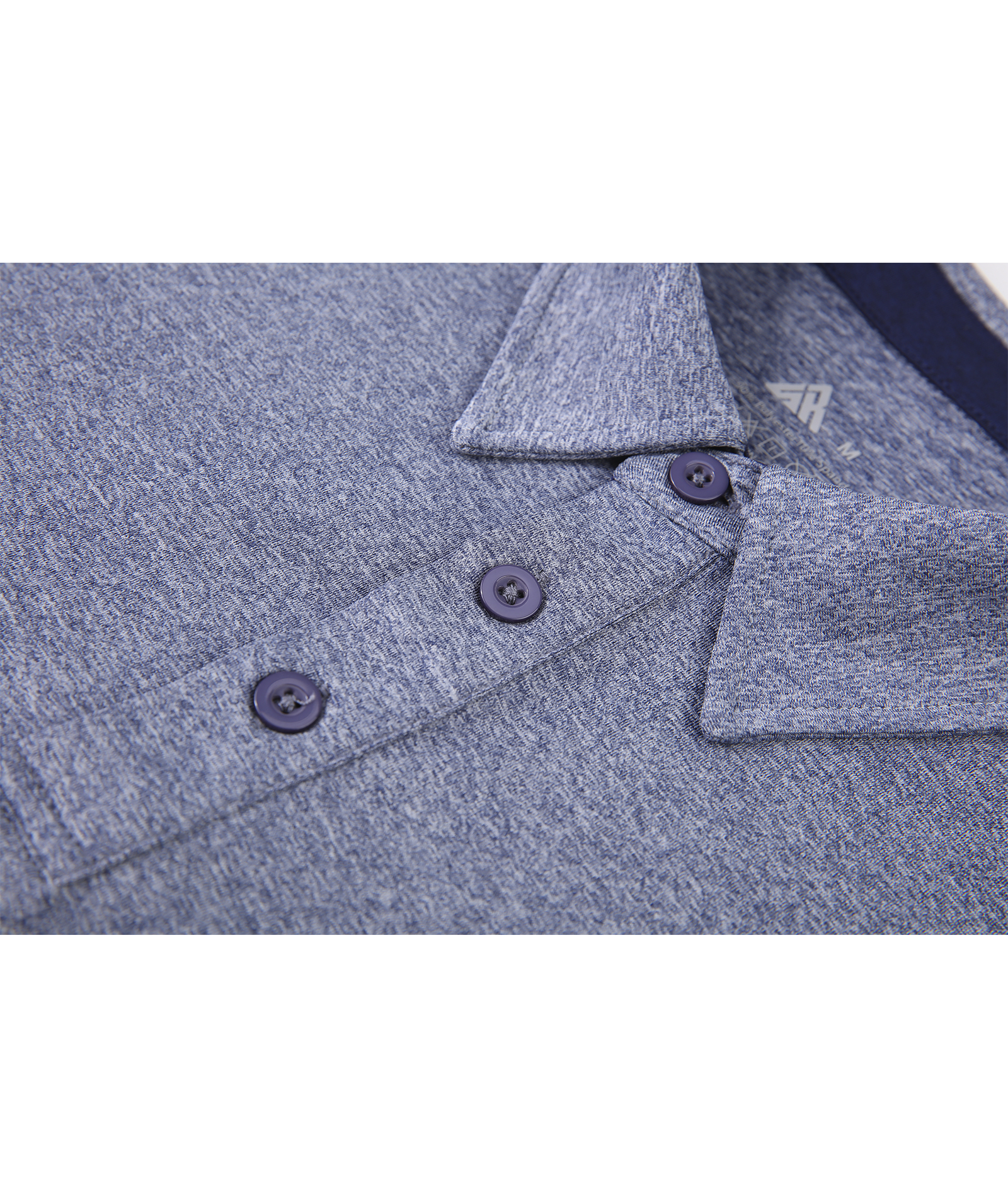 ZITY Men's Long Sleeve Moisture Wicking Polo Shirt-CFMLP00007