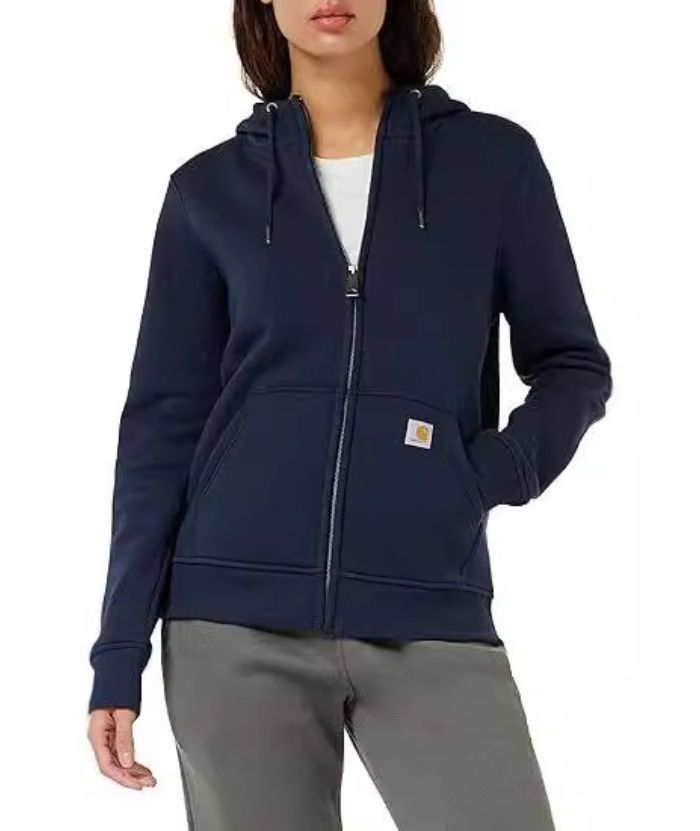 ZITY Women's Light Weight Full Zipper Warm Casual Hoodie with Pocket-DUWFH05082|Zitysports