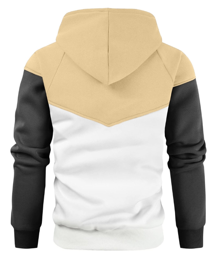 Men's Plus Size Long Sleeve Casual Pullover Hoodie-DUMFH04884 | Zitysports