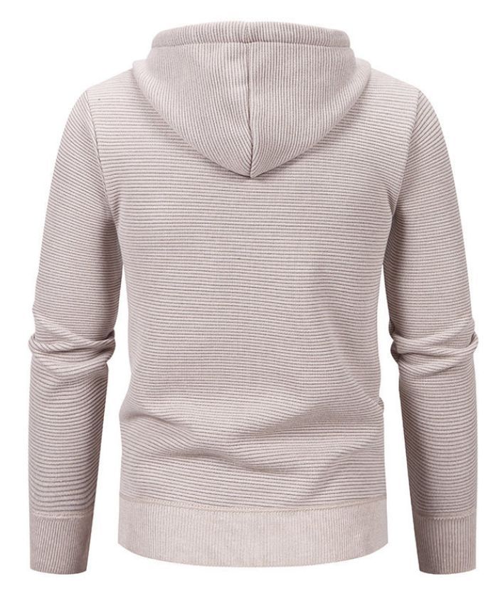 ZITY Men's Casual Warm Fleece Lined Zip Up Hooded Slim Fit Hoodie-DUMCO05038|Zitysports