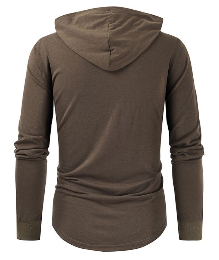 ZITY Men's Light Weight Long Sleeve Tactical Outdoor Pullover Hoodie-DUMFH05067|Zitysports