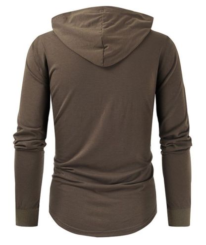 ZITY Men's Light Weight Long Sleeve Tactical Outdoor Pullover Hoodie-DUMFH05067|Zitysports