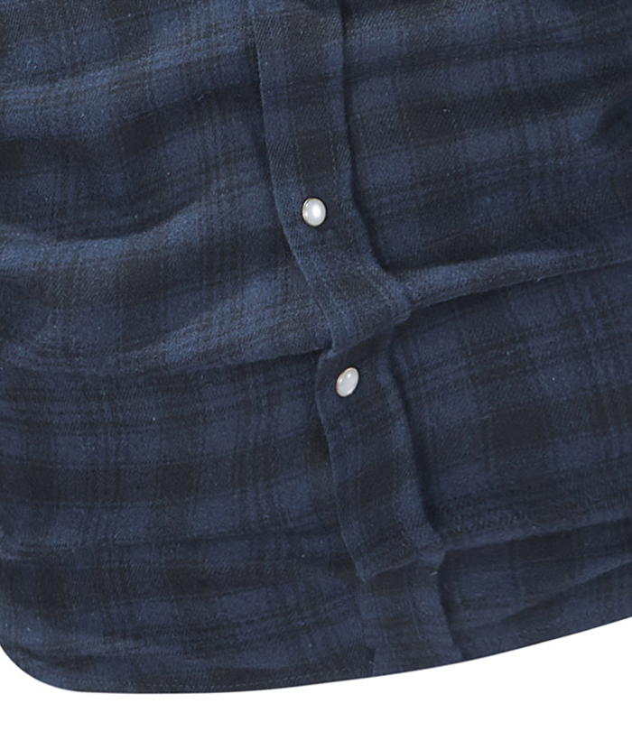 ZITY Men's Button Down Long Sleeved Plaid Flannel Shirt-DUMLT05319|Zitysports