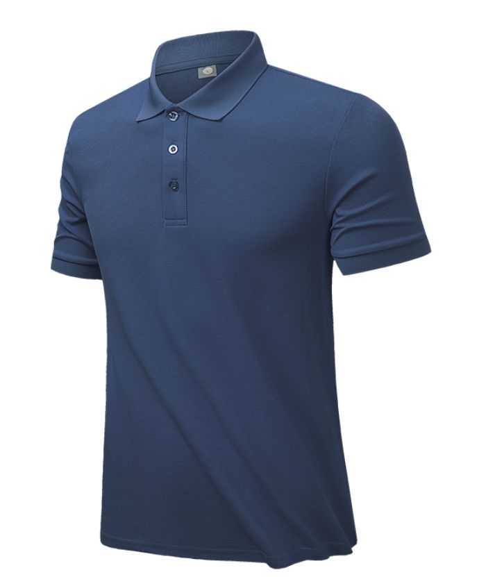 ZITY Men's Button Up Dry Fit Summer Polo Shirt-8336