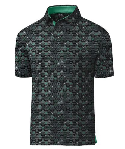 ZITY Men's 3 Button Slim Fit Polo Shirt-CUMPO05189