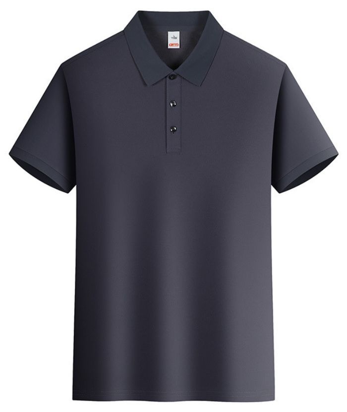 ZITY Men's Button Up Slim Fit Polo Shirt-DUMTS06042