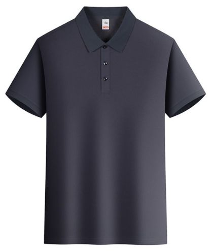 ZITY Men's Button Up Slim Fit Polo Shirt-DUMTS06042