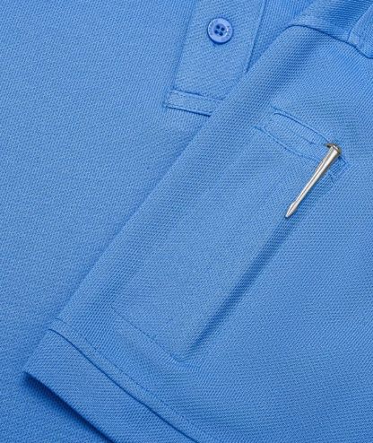 ZITY Men's Slim Fit Button Up Golf Polo Shirt-ZPK007838