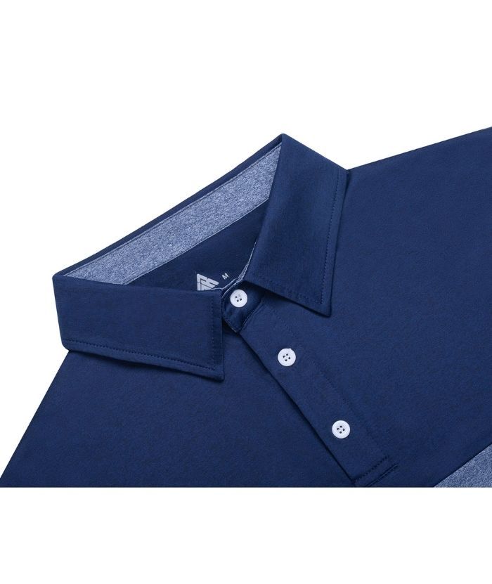 ZITY Men's Color Block Dri Fit Polo Shirt-APOH700109