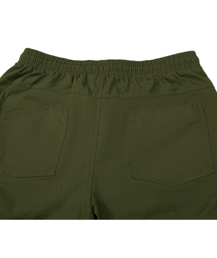ZITY Men's Loose Fit Men's Drawstring Cargo Shorts-CEMGS05458