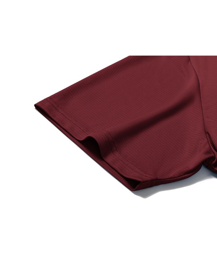 ZITY Men's Button Up Slim Fit Polo Shirt-CUMPO05766