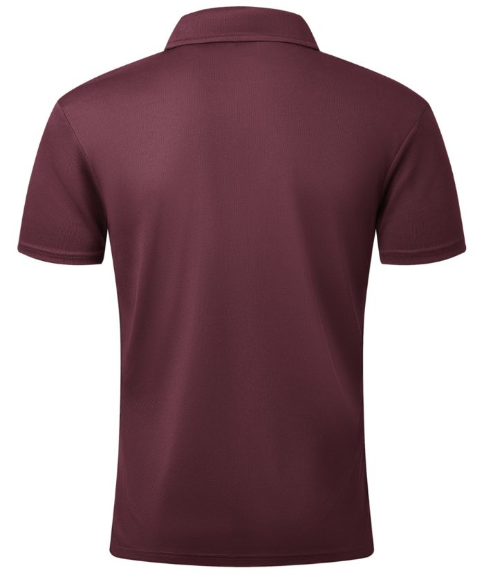 ZITY Men's Button Up Dri Fit Polo Shirt-CUMPO02332