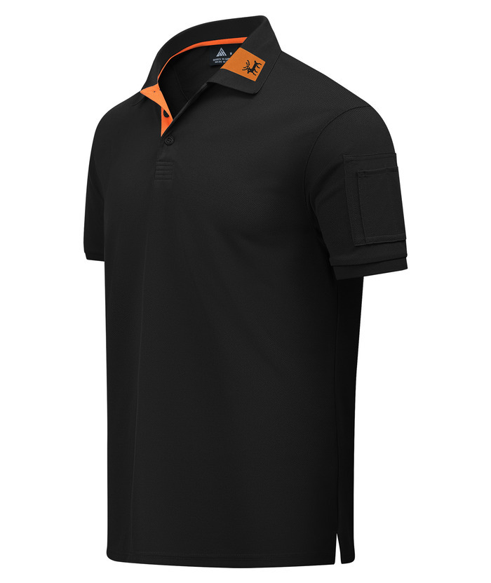 ZITY Men's Short Sleeve Basic Polo Shirt Sports Quick Dry Outdoor Shirt-ZPK007932 | Zitysports