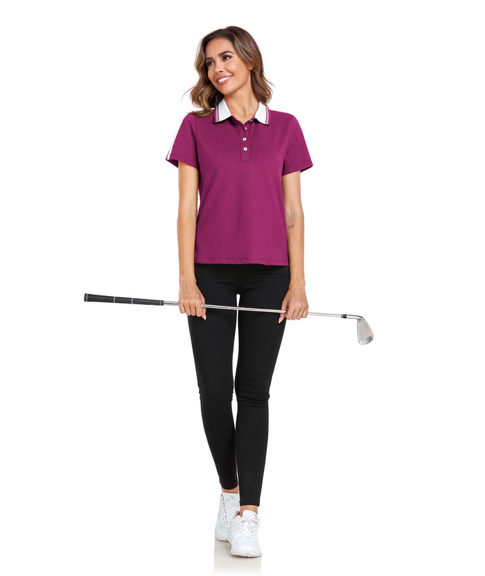 ZITY Women's Plus Size Polo Short Sleeve Quick Dry Sport Shirt-ZPK007786 | Zitysports