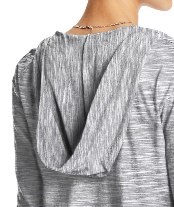 ZITY Women's Light Weight Long Sleeve Full Zipper Casual Hoodie-DUWHD04912|Zitysports