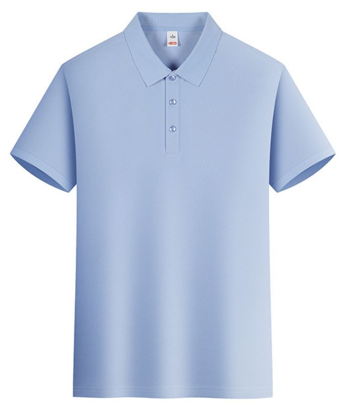 ZITY Men's Button Up Slim Fit Polo Shirt-DUMTS06042