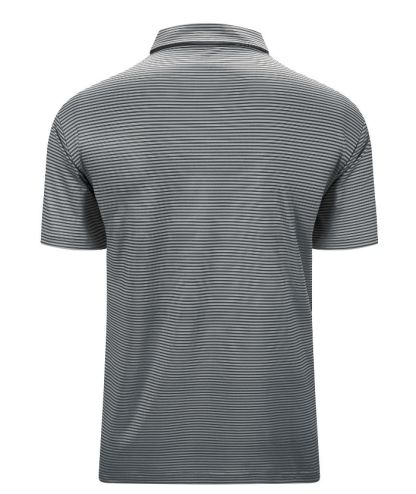 ZITY Men's Button Up Stripe Polo Shirt-CFMPO00062