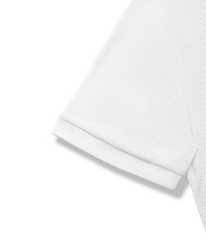 ZITY Men's Slim Fit Button Up Summer T-Shirt-CUMSS01031