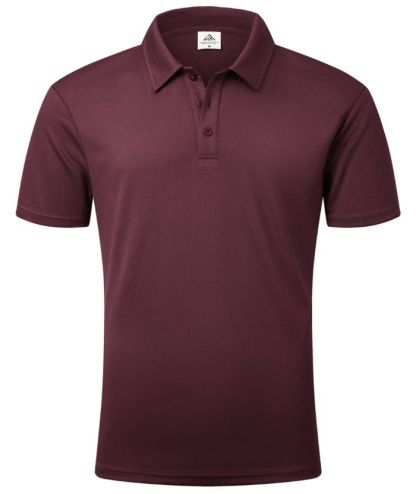 ZITY Men's Button Up Dri Fit Polo Shirt-CUMPO02332