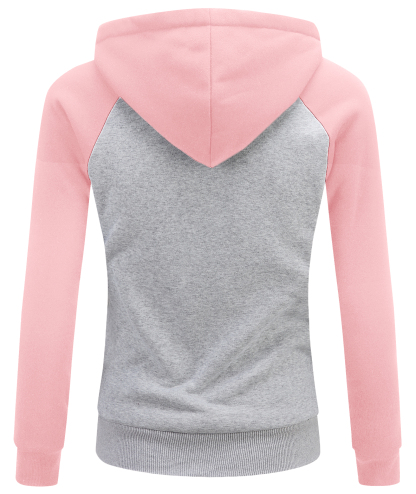 ZITY Women's Winter Sherpa Lined Fleece Hoodie-CFWWT00006