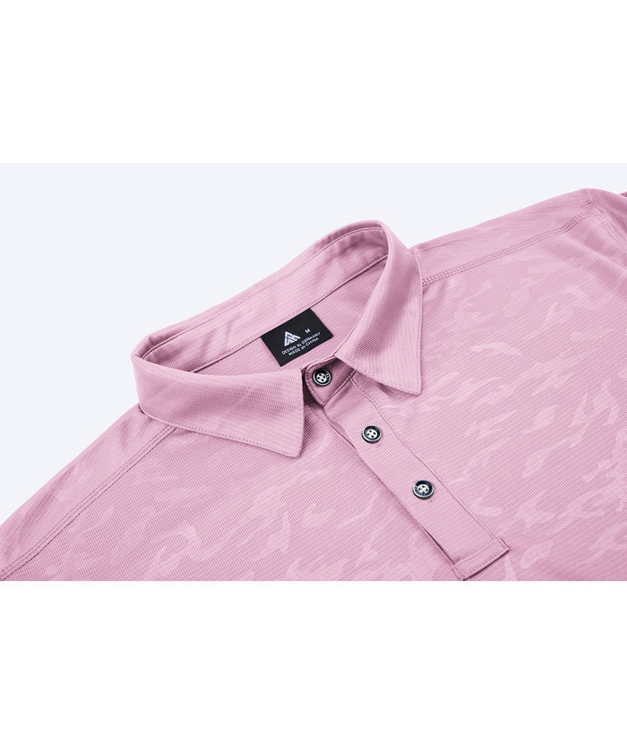 ZITY Men's Casual Breathable Fit Flowing Clond Pattern Golf Polo Shirt-ZPK007197 | Zitysports