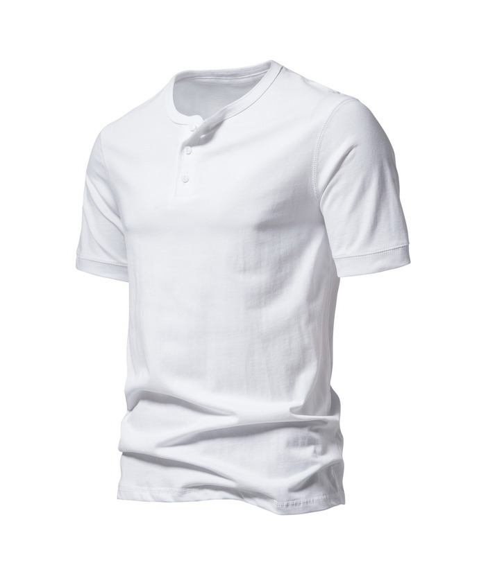 ZITY Men's Cotton Henley Shirt-ZPK010507  | Zitysports