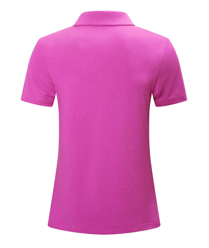 ZITY Women's Solid Color Dri Fit Golf Polo Shirt-CUWPO01308