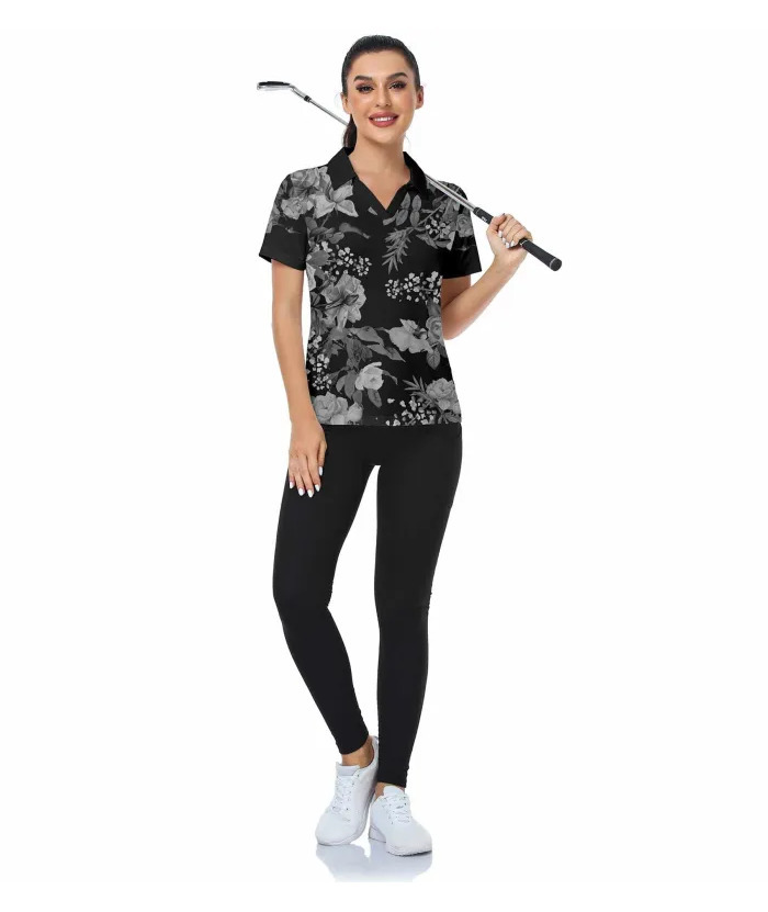 ZITY Women's Moisture Wicking Slim Fit Golf Apparel Quick Dry Tennis Casual Polo Shirt-ZPK004271 | Zitysports