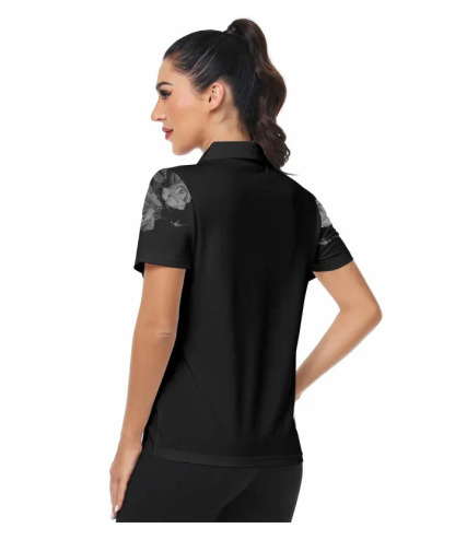 ZITY Women's Moisture Wicking Slim Fit Golf Apparel Quick Dry Tennis Casual Polo Shirt-ZPK004271 | Zitysports