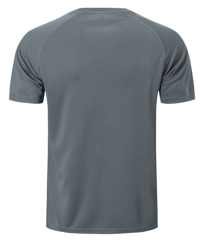ZITY Men's Round Neck Sports T-Shirt-ZPK011131