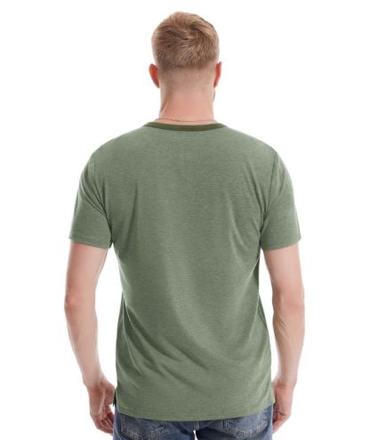 ZITY Men's Button Up Dri Fit T-Shirt-CUMSS02343