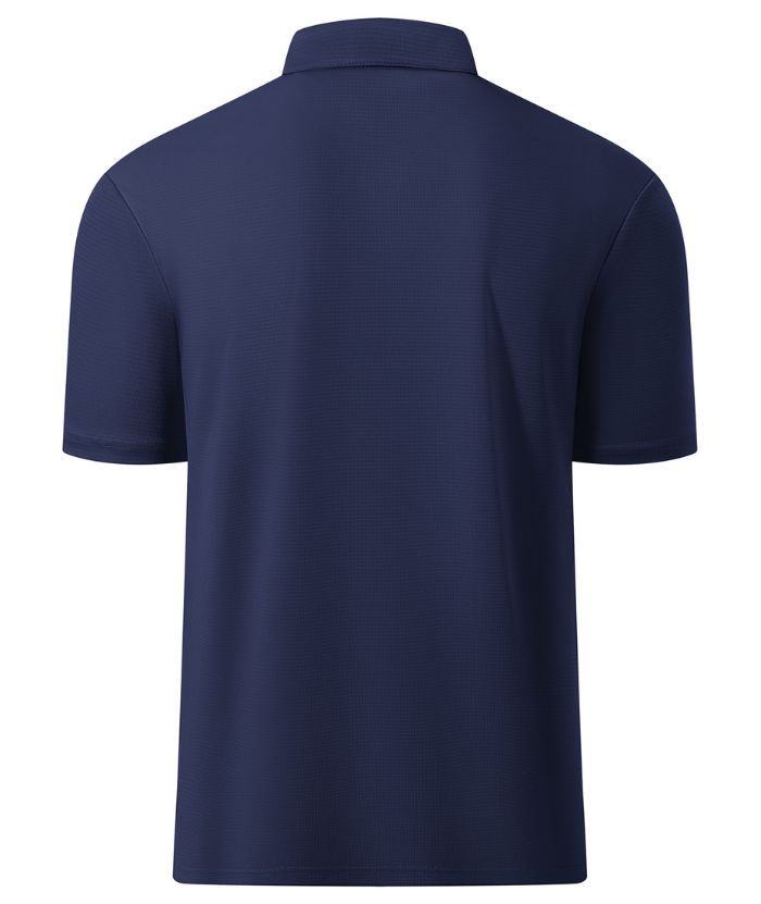 ZITY Men's Button Up Slim Fit Polo Shirt-CUMPO05766