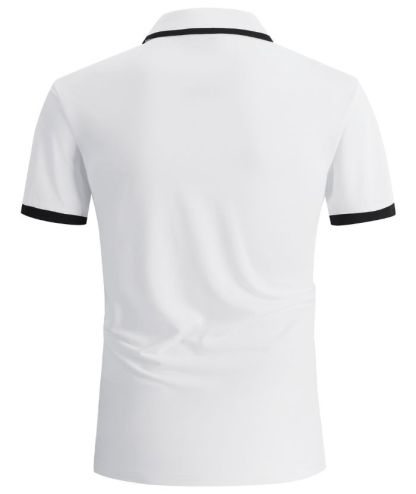 ZITY Men's Slim Fit Button Up Golf Polo Shirt-CEMPO04037