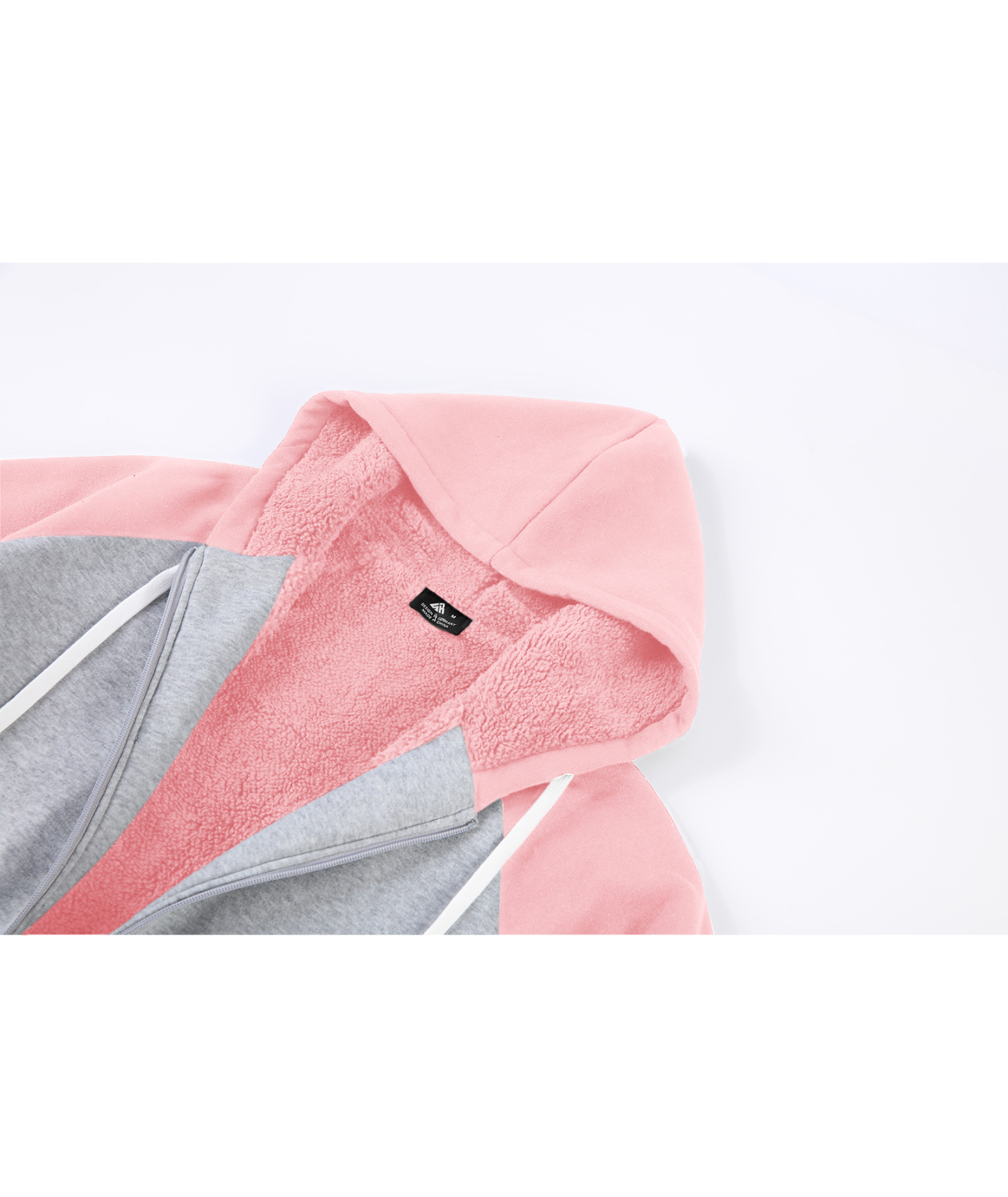 ZITY Women's Winter Sherpa Lined Fleece Hoodie-CFWWT00006