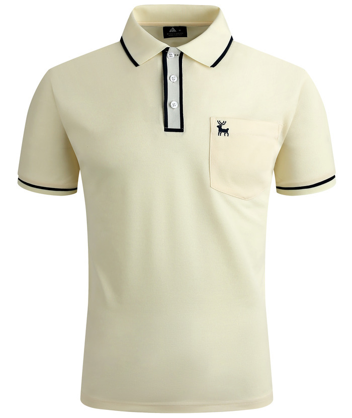 ZITY Men's Casual Slim Fit Performance Polo Shirt-CUMPO01729