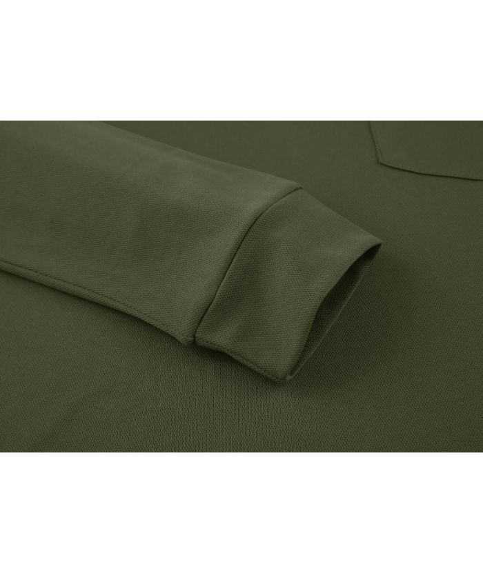 ZITY Men's Dri Fit Long Sleeve Golf Polo Shirt-CEMLP06139